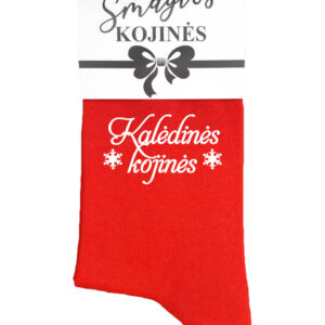 Printed Sock for Women ,,Kaledines kojines,,