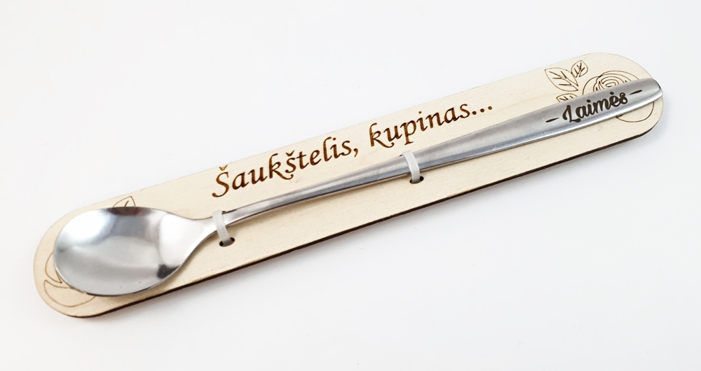 Spoon with pad ,,Saukstelis kupinas,,