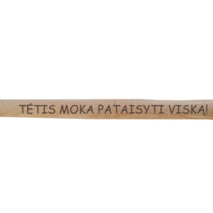 Hammer ,,Tetis moka pataisyti viska,,