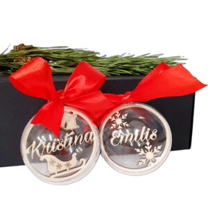 Personalised CHRISTMAS BAUBLES