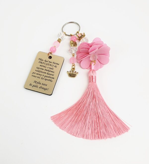 Key Chain ,,Tikiu,kad busime draugemis,,