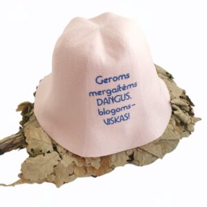 Sauna hat ,,Geroms mergaitems dangus...,,