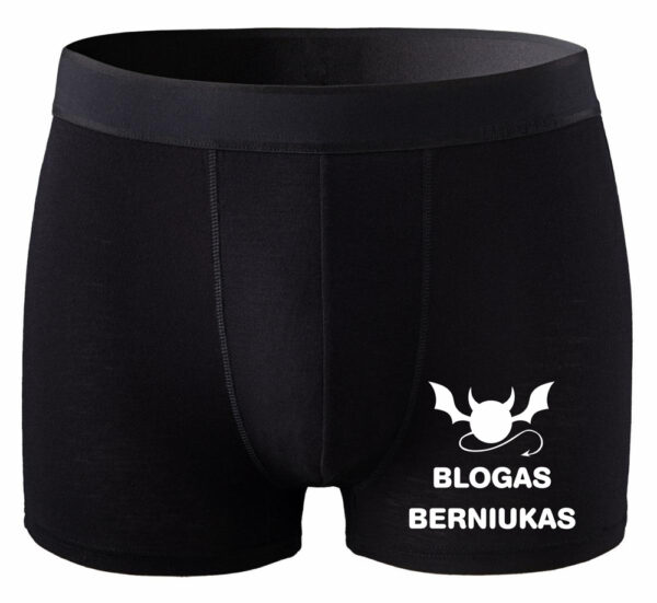Men's Boxer Shorts ,,Blogas berniukas,,