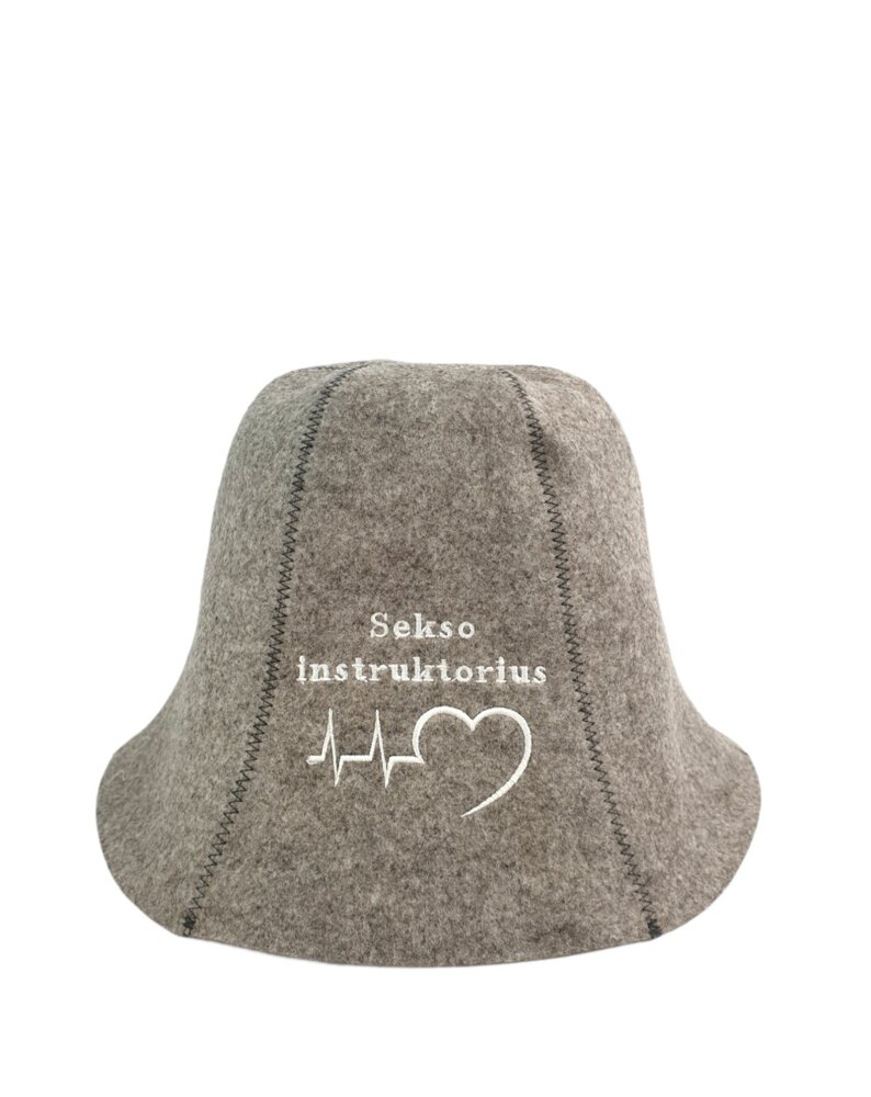 Sauna hat ,,Sekso instruktorius,,