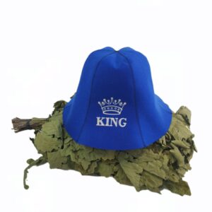 Sauna hat ,,King,,