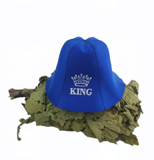 Sauna hat ,,King,,