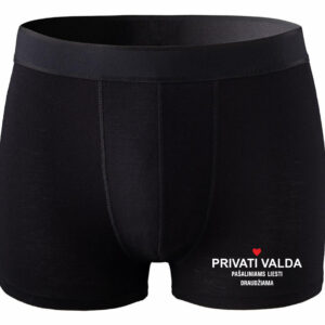 Men's Boxer Shorts ,,Privati valda,,