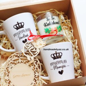 Personalised Christmas Gift set for Parents