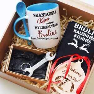 Gift set for him ,,Mylimiausiam broliui,,