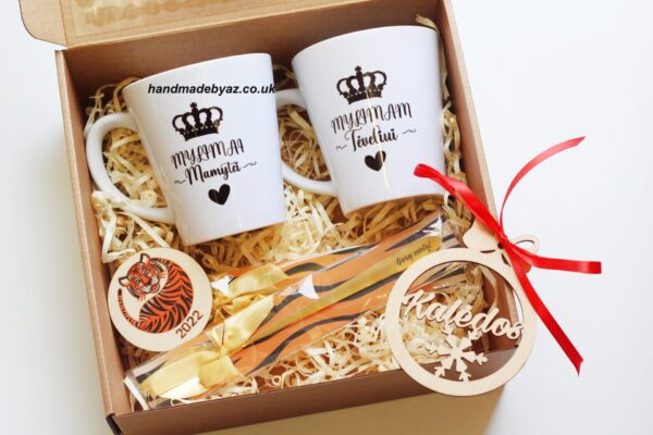 Personalised Christmas Gift set for Parents