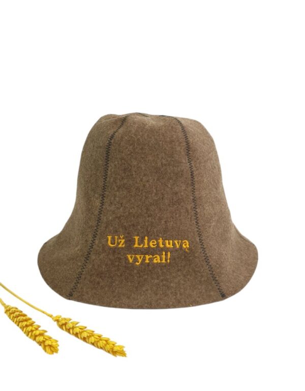 Sauna hat ,,Uz Lietuva vyrai,,