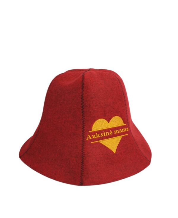 Sauna hat ,,Auksine mama,,