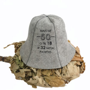 Sauna hat ,,Man ne 50..,,