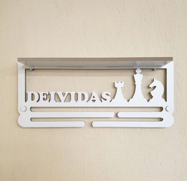 Personalised Trophy Shelf, Medal hanger / holder. - Image 2
