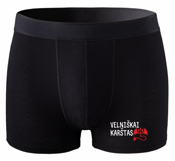 Men's Boxer Shorts ,,Velniskai karstas,,