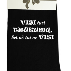 Printed Sock for Men ,,Visi turi trukumu...,,