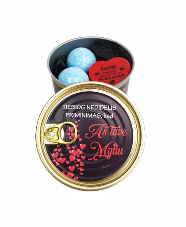 Gift canned ,,Tiesiog,nedidelis priminimas..,, - Image 2