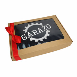 Towel with cardboard box ,,Garazo,,