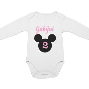 Personalised Baby vest Long sleeve ,,Gabijai 2,,