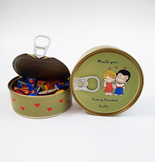 Gift canned ,,Meile yra..,,
