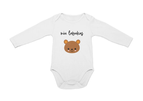 Baby vest Long sleeve ,,niu labukas,,