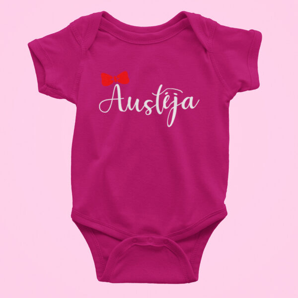 Personalised Baby vest ,,Austeja,,