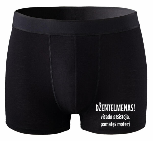 Men's Boxer Shorts ,,Dzentelmenas,,