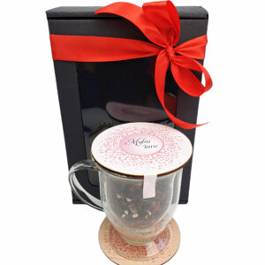 Double Walled Glass Mug  set ,,Myliu Tave,,