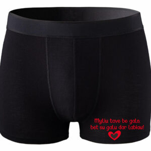 Men's Boxer Shorts ,,Myliu Tave be galo,,
