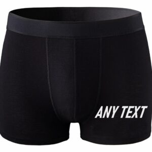 Personalised Men's Boxer Shorts ,,ANY TEXT,,