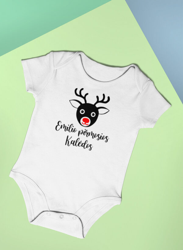 Personalised Baby vest ,,Emilio Pirmosios Kaledos,,