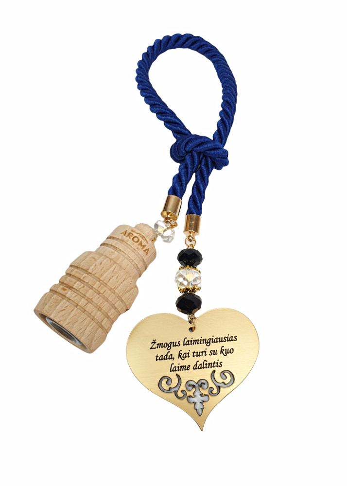 Car Diffuser/Air Freshener ,,Zmogus laimingiausias,,