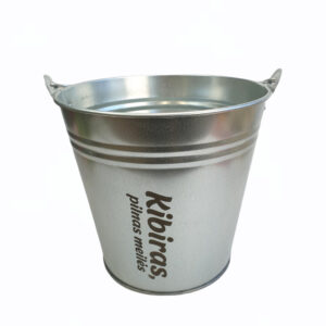 Metal Bucket ,,Kibiras pilnas meiles,,