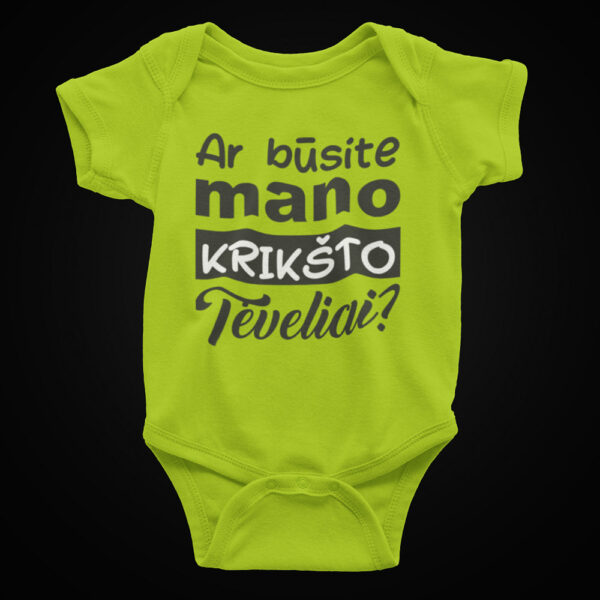 Baby vest ,,Ar busite mano Kriksto Teveliai?,,