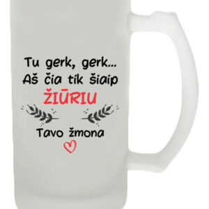 Beer mugs ,,Tu gerk gerk..,,