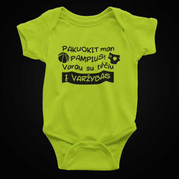 Baby vest ,,Pakuokit man pampius,,