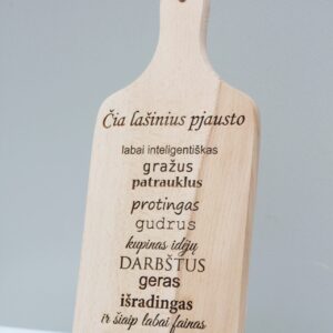 Cutting board ,,Cia lasinius pjausto,,