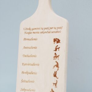 Cutting board ,,Uzteks gaminti ta pati,,