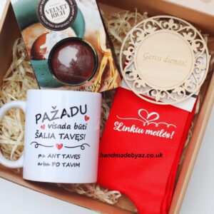 Gift set  ,,Pazadu,visada buti...,,