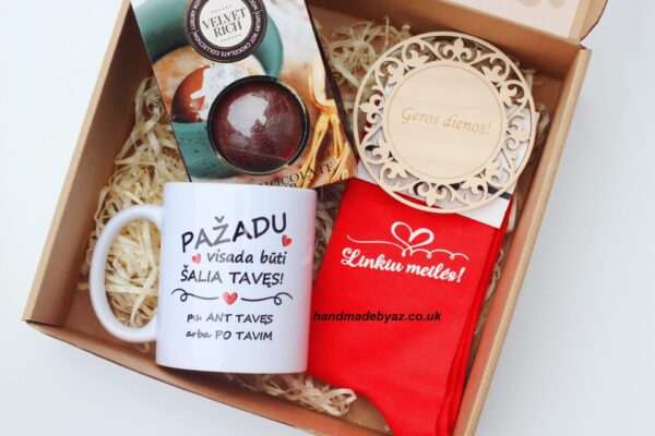 Gift set  ,,Pazadu,visada buti...,,