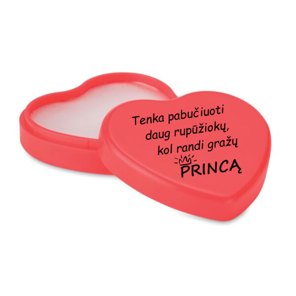 Lip balm ,,Tenka pabuciuoti daug..,,
