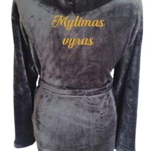 Unisex Bathrobes ,,Mylimas vyras,,