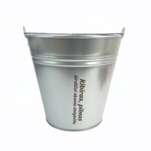 Metal Bucket ,,Kibiras pilnas sirdziai...,,