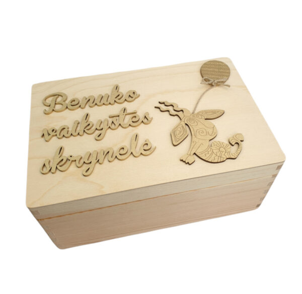 Personalised Memory box ,,Benuko vaikystes skrynele,,