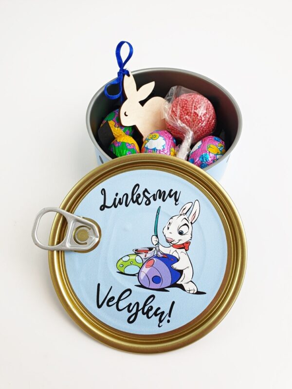 Gift canned ,,Linksmu Velyku,, - Image 2