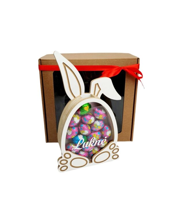 Personalised 2in1 Candy box and piggy bank ,,Lukne,, - Image 2