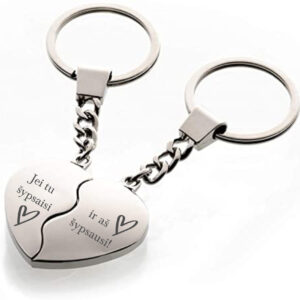 Hearth  Key Chain ,Jei tu sypsaisi...,,