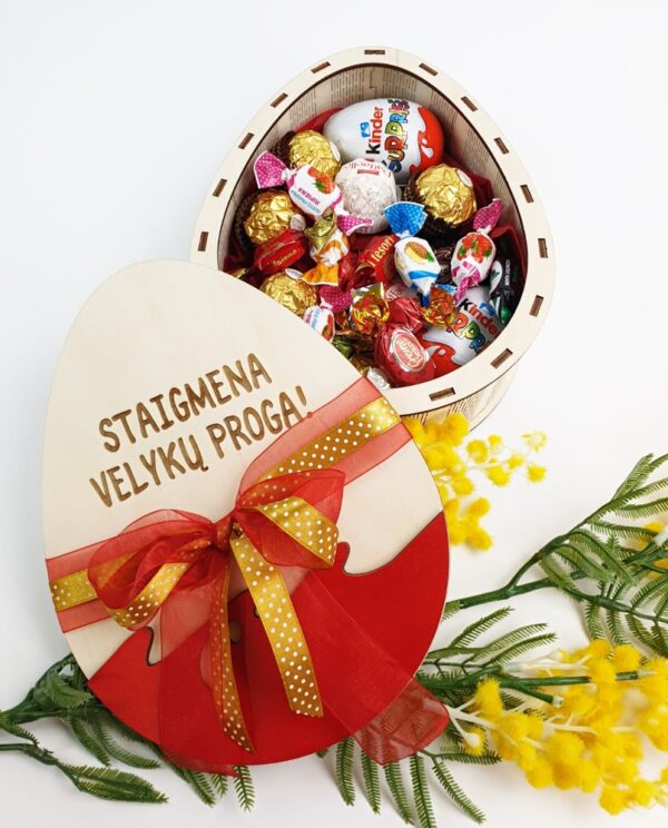 Easter egg box ,,Staigmena Velyku proga,,