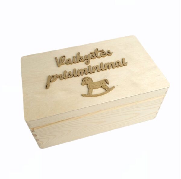 Memory box ,,Vaikystes prisiminimai,,