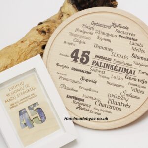 Gift set for him ,,45 palinkejimai,,